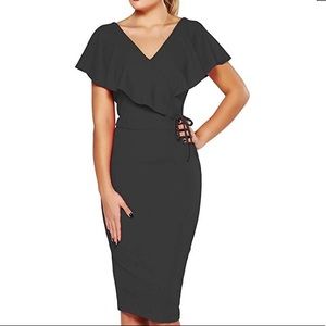 Coventavenue - LBD Cocktail Midi Dress